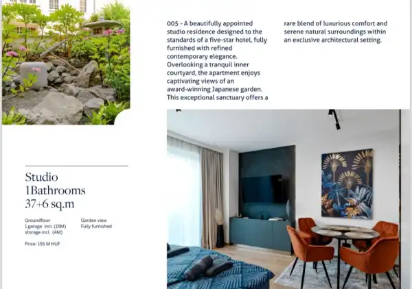 Eladó téglalakás, Budapest, I. kerület 1 szoba 37 m² 155 M Ft